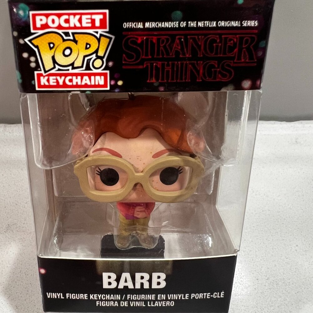 New in Box Funko Pocket Pop! Keychain Barb Stranger Things